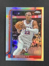 Oshae Brissett 2025-26 Topps Chrome Refractor Philadelphia 76Ers #20