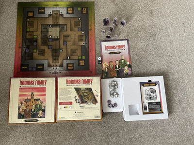 THE ADDAMS FAMILY EIN HERRLICH SCHRECKLICH GRUSELIGES BRETTSPIEL von GRANATAPFEL