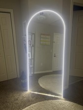 White LED Strip Light 20 Ft Dimmable 6500K Bright Rope Lighting 24V 360 LED NEW