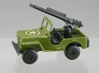Vintage 1976 Matchbox Lesney Superfast No.38 Diecast 1/64 Green Army Jeep NM-M