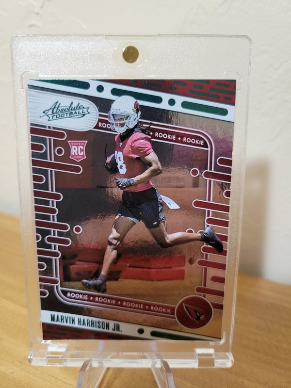 Marvin Harrison Jr 2024 Panini Absolute - Rookies. #104 Green (RC)