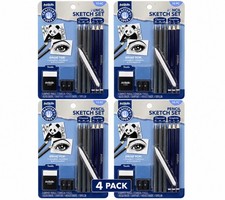 Art Skills 10-Piece Pencil Sketch Set 4 PACK 