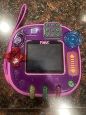 Leap Frog RockIt Twist Rotatable Educational Learning Game System Purple Rocket