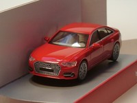 Herpa Audi A6 Limousine, Misano-Rot Metallic - 430630-002 - 1:87