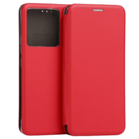 Beline Book Magnetic HüLle FüR Xiaomi Redmi Note 13 Pro 5G Rot