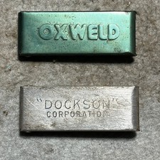 VINTAGE Oxweld Dockson Wypo Tip Cleaner 2 Sets Antique Made In USA 6-26