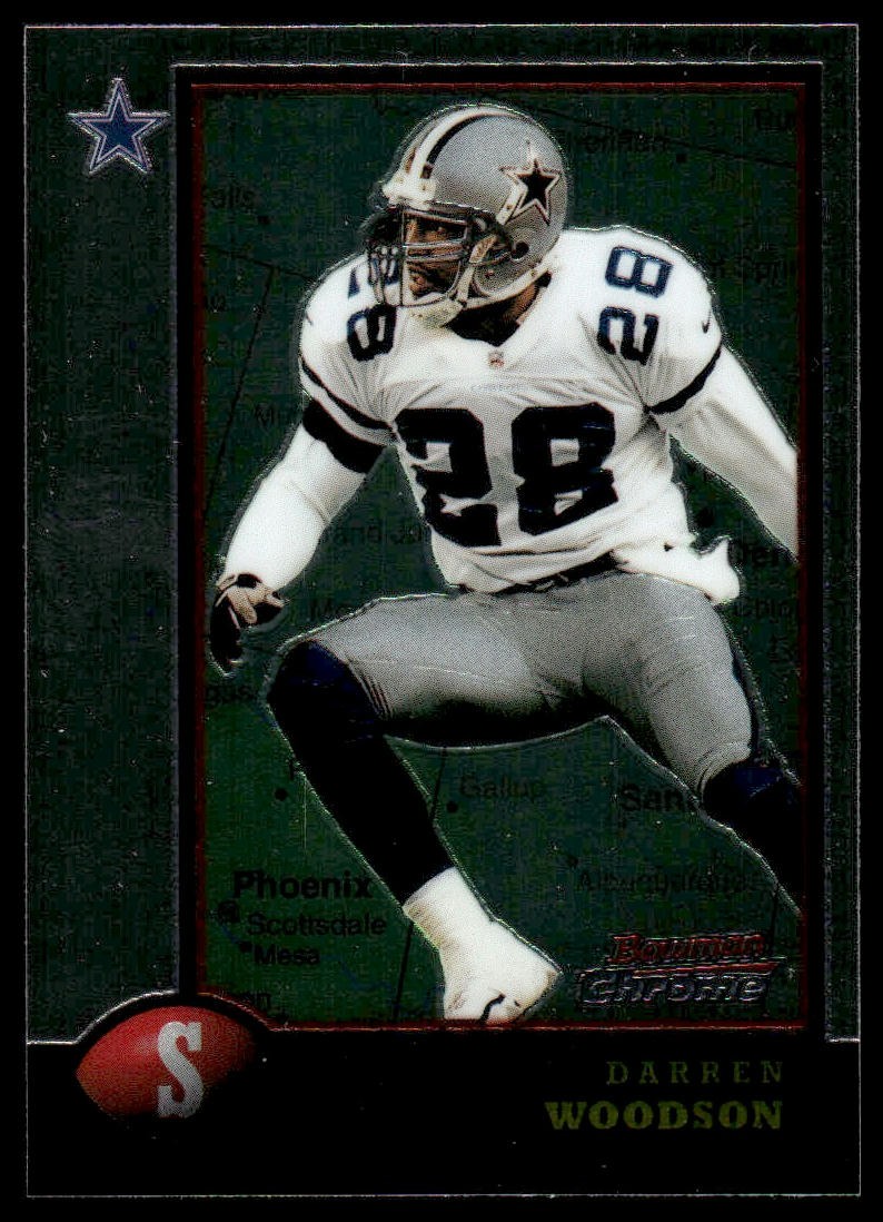 Darren Woodson 1998 Bowman Chrome #169 Dallas Cowboys