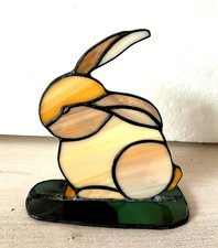 Tiffanytechnik / Déco Hase   / aus 14 Teilen gefertigt / BoSi Art seit 1990
