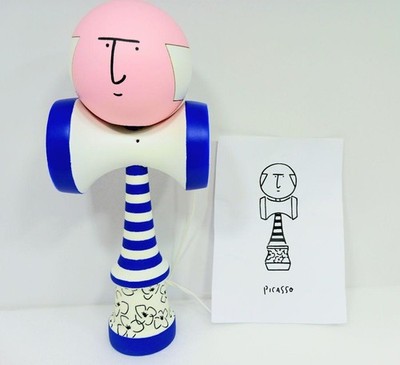 Yu Nagaba Kendama Limited Edition of 100 pcs 17 cm / 6,7 in Rare