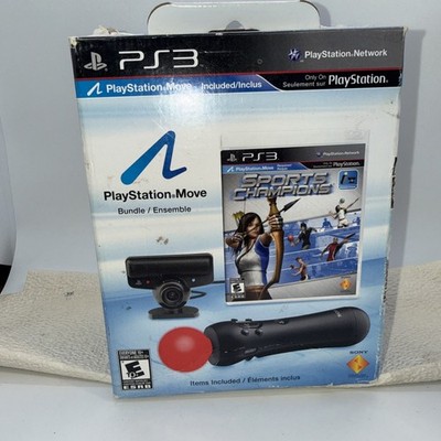 Sony PlayStation Move PS3 Bundle (Open Box) Controller, Camera, Sports Champions