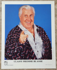 Classy Freddie Blassie Original Promo 1995 P-283 Licensed Photo 8x10 - WWE WWF