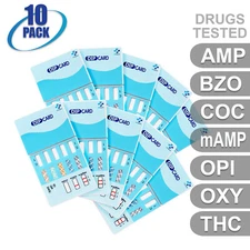 Mintegrity [10pk] 7-Panel Dip Card Urine Drug Test  #MI-WDOA-274
