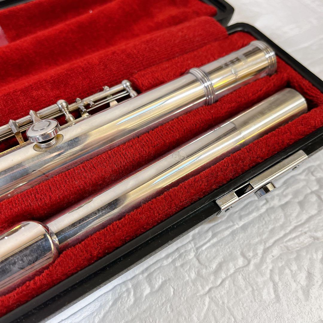 YAMAHA YFL-221 Flute Nickel Silver Plated Student w/ Hard YAMAHA YFL-221 Flute Nickel Silver Plated Student w/ Hard
