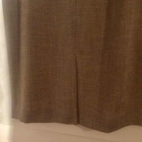 New Garfield & Marks Black/Tan Straight Skirt size 6 Fully Lined made in NYC USA - Picture 10 of 23