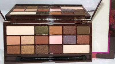 I heart MAKEUP Chocolate and Peaches 16 shimmer and matte eyeshadow new