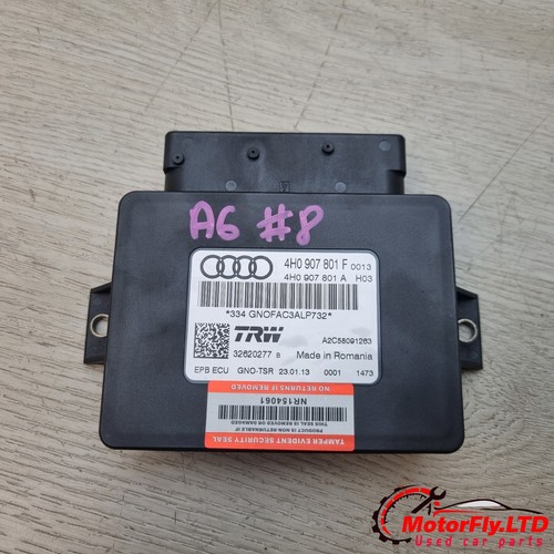 2013 Audi A6 C7 Limousine HANDBREMSE STEUERMODUL ECU 4H0907801F