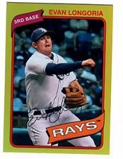 2012 Topps Archives Gold Foil #127 Evan Longoria