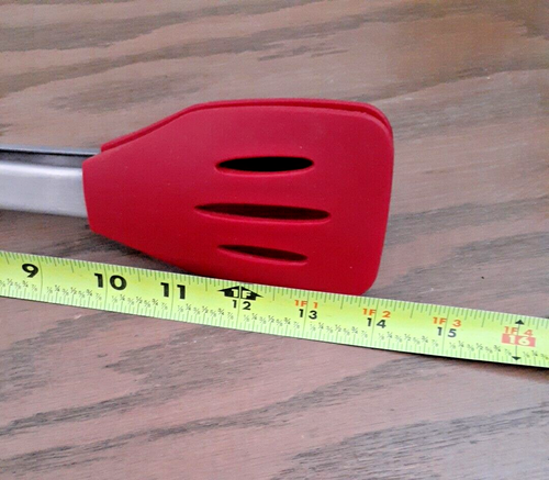 Cuisipro Silicone Locking Tongs 14" Kitchen Utensils Equipments Kitchenware - Picture 4 of 7
