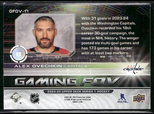 2024-25 UD Upper Deck Series 1 Gaming FOV - Complete your set - U-Pick - Picture 33 of 49