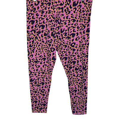 LOGO Layers by Lori Goldstein Petite Animal Print Pull-On Leggings