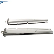 1 1/8 Bolt 30" Stainless Steel Straight Mud Flap Hanger Semi Truck Tapered