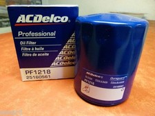 &Ouml;lfilter ACDelco PF1218 Chevrolet GMC 1966-2002