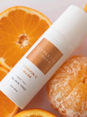 GEORGETTE KLINGER Vitamin C Mask Full Size 1.7oz/50ml MSRP $36 New in Box