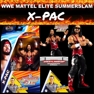 WWE MATTEL ELITE  SUMMERSLAM SERIE 2024 X-PAC - WRESTLING ACTION FIGUR - BASIC