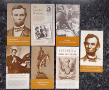 7 Lincoln Life Insurance pamphlets 1960's