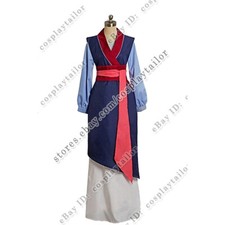 Movie Ballad Of Mulan Cosplay Costumes Hua Mulan Ancient Dress Full Set