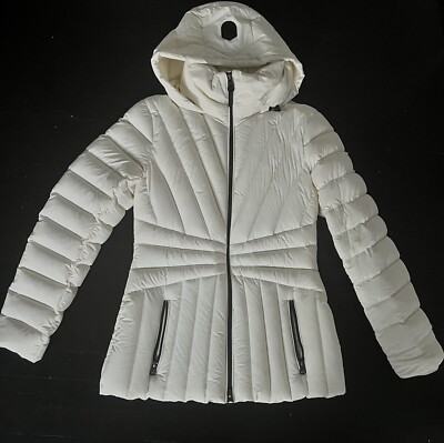 Mackage Alissa Down Filled Jacket, Crème, Size M