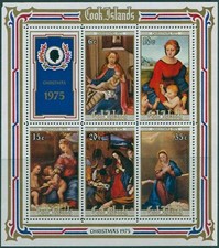 Cook Islands 1975 - Christmas - Miniature Sheet - MNH