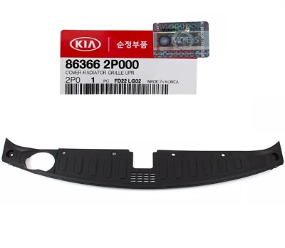Genuine Front Grille Sight Shield Closing Plate Cover Sorento 2011-2012-2013 NEW