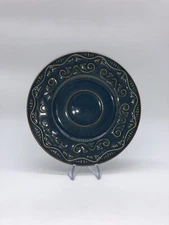 PIER 1 IMPORTS "TUNISIA" SCROLL PATTERN 5 PC. SIDE LUNCH PLATE SET 6”