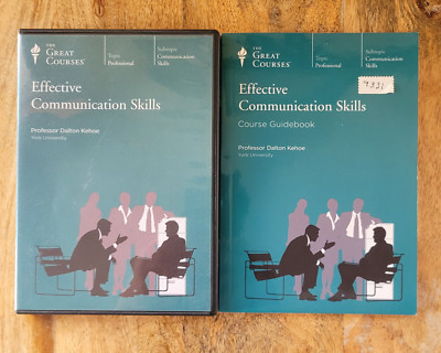 The Great Courses: Effective Communication Skills - DVD & Guide Book VERY GOOD