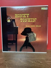 1957 Eddie (Piano) Miller "Honky Tonkin'" 33 /3 RPM LP Record 