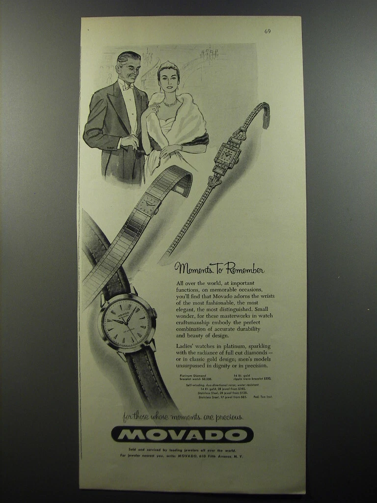 World of shop watches movado
