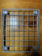 LockerMate Stac-A-Shelf Wire Stackable Locker Organizing Shelf Gray