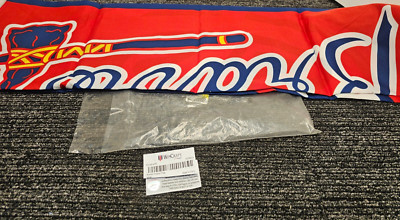 (QTY 2) WinCraft SS-3x5-ATB 01736014 Atlanta Braves Outdoor Flag/Banner 3'x5'