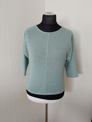 Opus Damen Pullover grün Größe 36 3/4 Ärmel