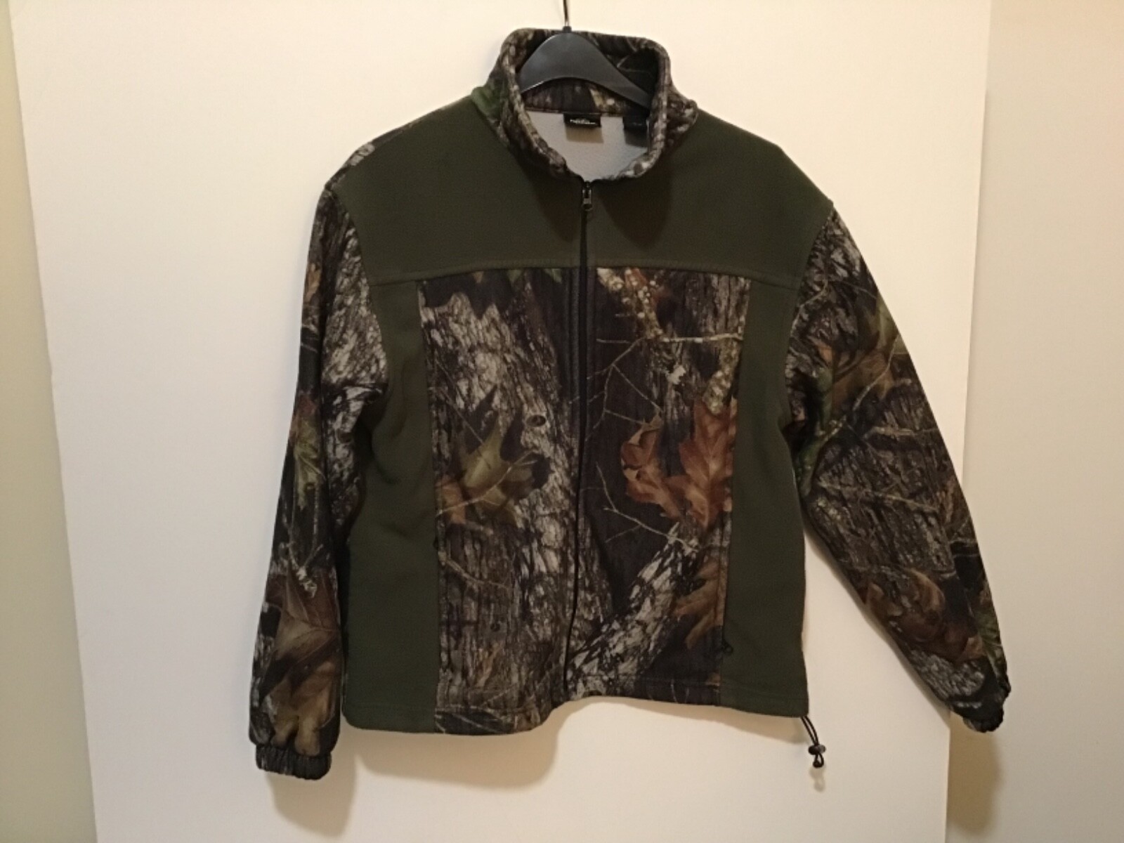 Camo Zip-Up Hunting Fleece Jacket 