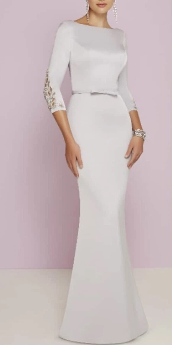 Satin 3/4 Sleeve Bridesmaid Dresses for sale | eBay