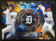 2019 BOWMAN CHROME FRANCHISE FUTURES - RILEY GREENE/NICK QUINTANA - FF-GQ - NRMT