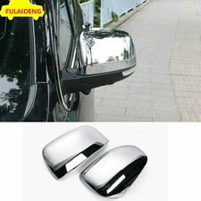 For Jeep Grand Cherokee 14-20 Chrome Rear View Side Door Mirror Cap Cover Trims