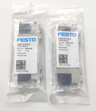 Lot of 2 Festo VUVG-LK10-B52-T-M5-1H2L-B solenoid valves 8042548