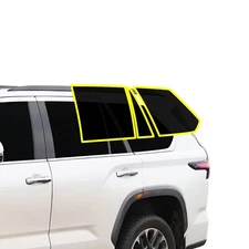 Precut Rear Windows Nano Ceramic Window Tint Film Kit Fits Toyota Sequoia 2023+