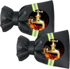 Outdoor Faucet Covers for Winter Freeze Protection,2 Pack 7" W x 10" Waterproof