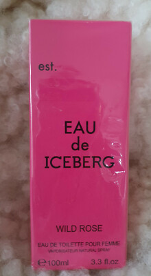 Eau de ICEBERG Wild Rose Eau de Toilette pour femme 100ml