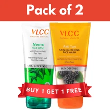 VLCC Neem  & Anti Tan Face Wash With Neem Extract, Chamomile Oil 150ml