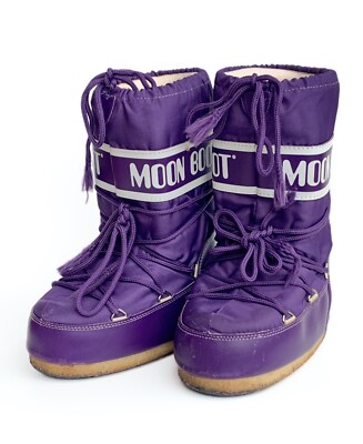Original Tecnica Moon Boot Gr. 31-34 / lila